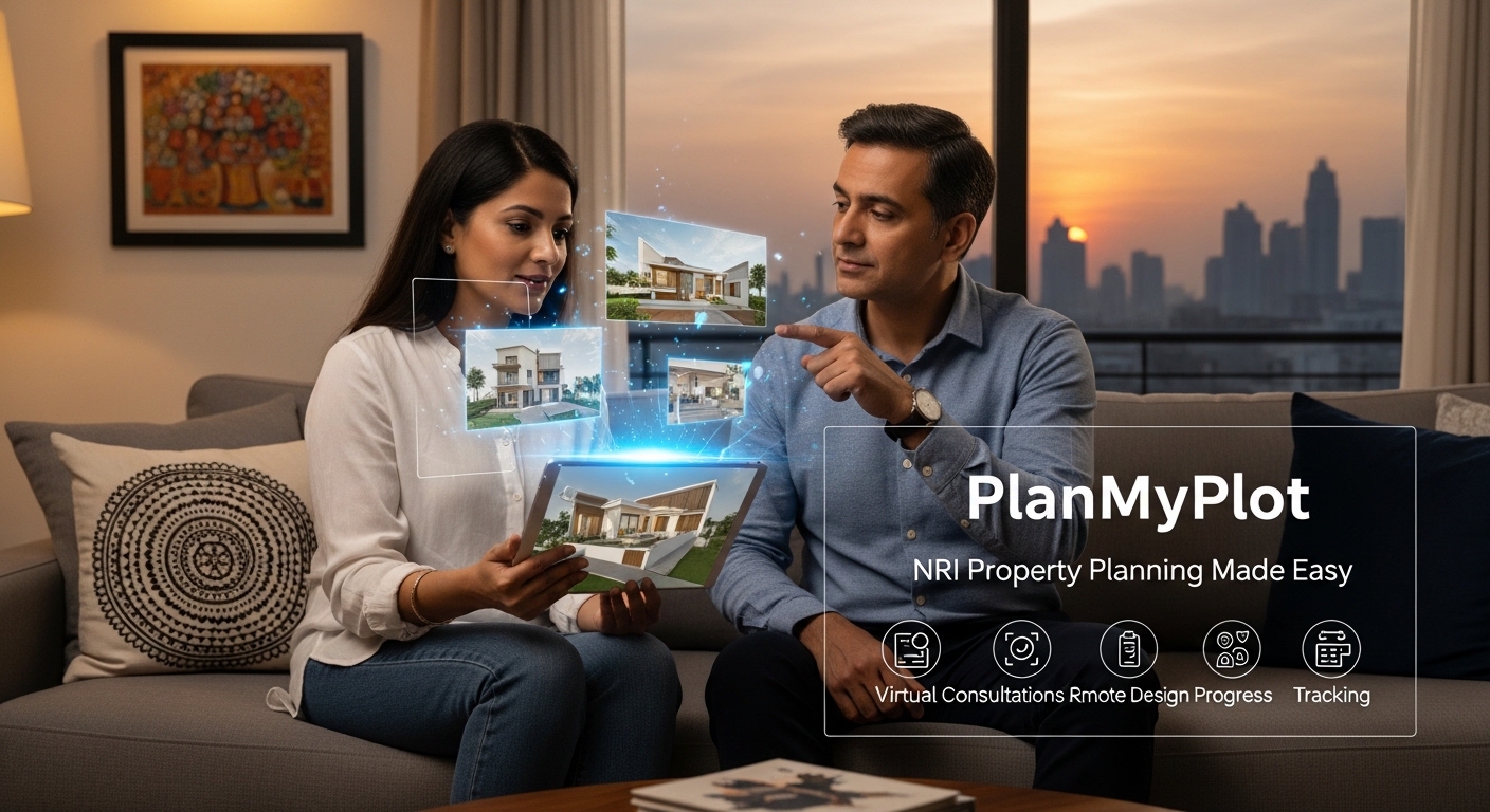 NRI Property Planning Made Easy: How PlanMyPlot Helps You Design from Afar